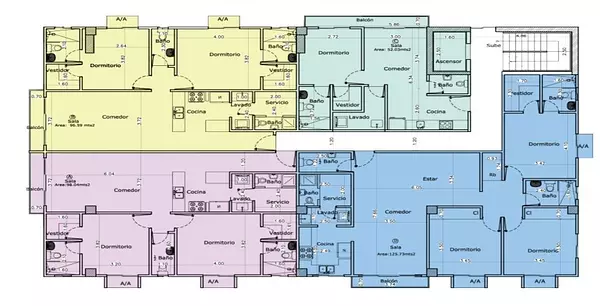 apartamentos - apartamento en venta en millon 3
