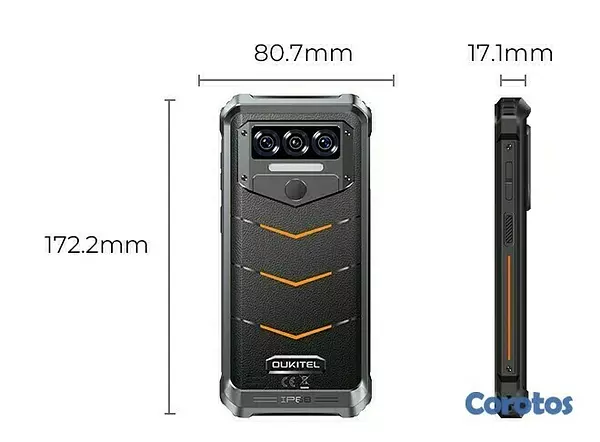 celulares y tabletas - TELEFONO OUKITEL WP38 256 + 12 2