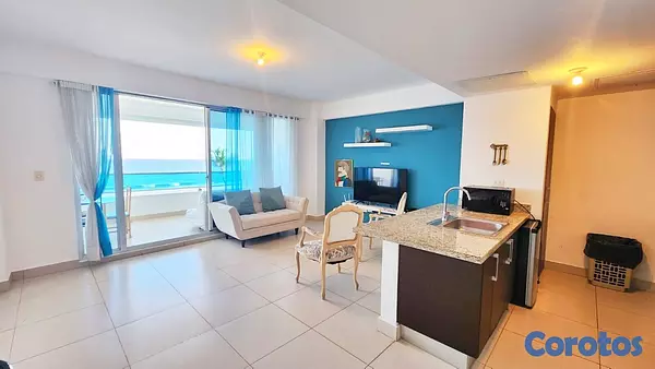 apartamentos - Apartamento en Venta en Juan Dolio Primera Línea de playa(semi Amueblado)    3