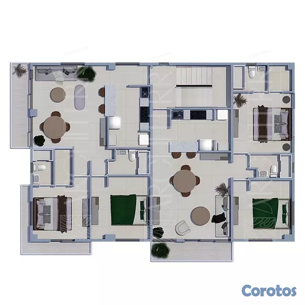 apartamentos - Apartamento en Venta D.N 4