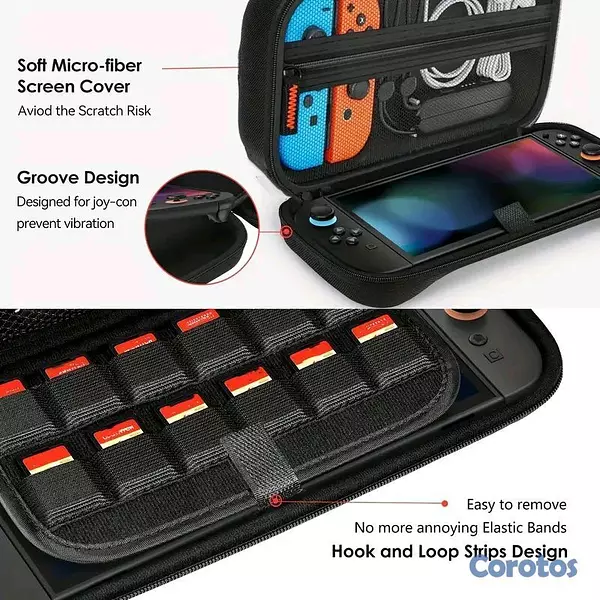 consolas y videojuegos - 🎮 Bulto protector para Nintendo Switch 2 (GRANDE y Pequeño) 2