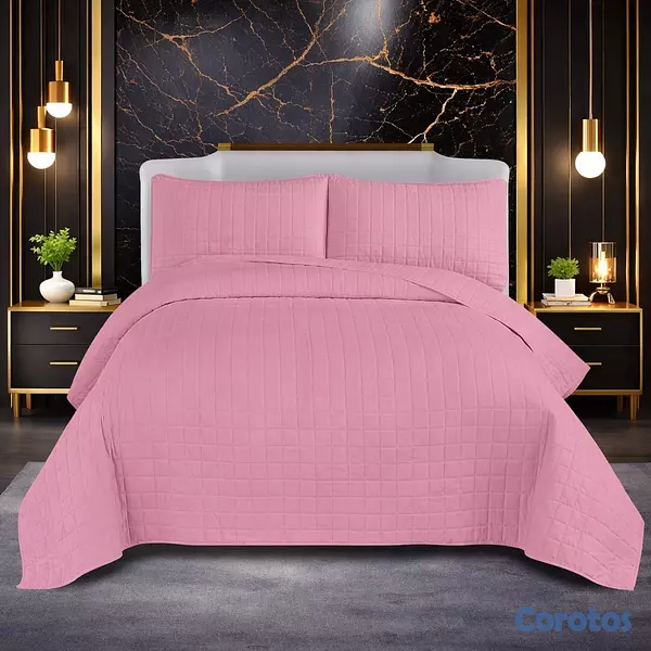 muebles y colchones - juego de cobertor 3 piezas para cama de 60  10