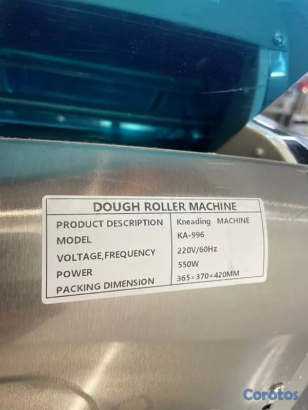 equipos profesionales - Laminadora de masa de 9 pulgadas laminadora cortad 8
