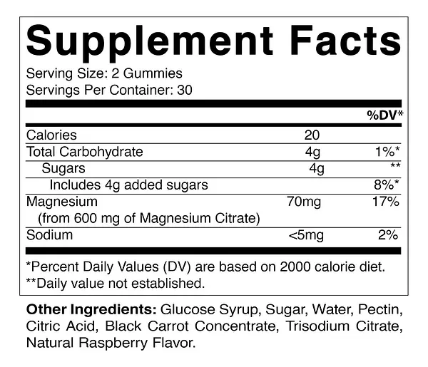 Salud y Equipamiento Médico - Gomitas De Citrato De Magnesio 600mg 60gomitas Vitamatic 2