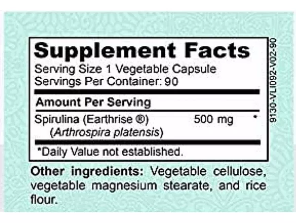 Salud y Equipamiento Médico - Espirulina 90 capsulas Alaya Naturals 2