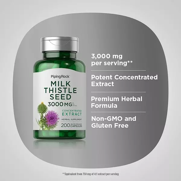 Salud y Equipamiento Médico - Milk Thistle Seed Cardo Mariano 3