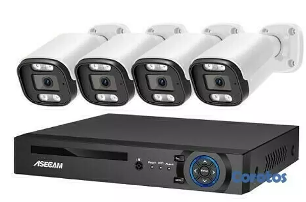 camaras y audio - kit de 4 camara de seguridad 2