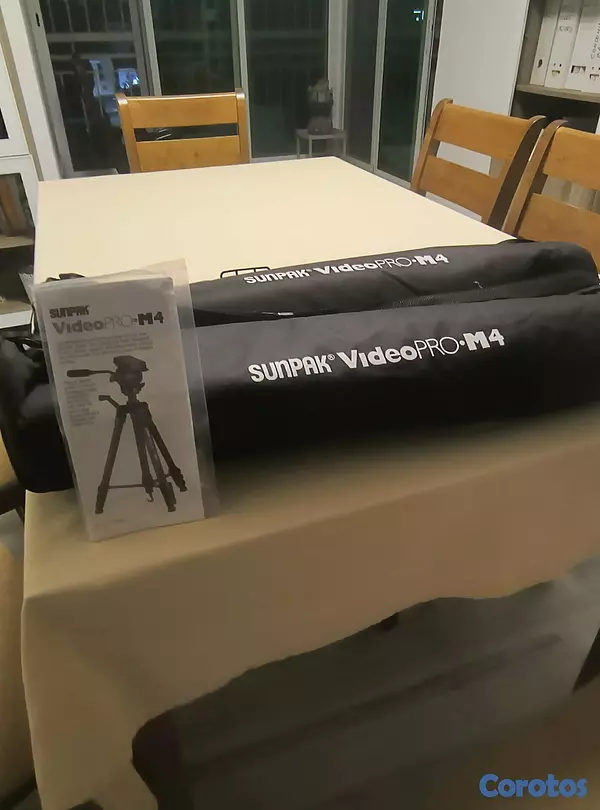 camaras y audio - Sunpak Pro M4 Tripode para camara fotografica 3