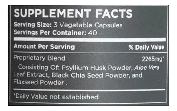 Salud y Equipamiento Médico - Pure For Men Fibra 120 Capsulas - - Unidad A $1766 3