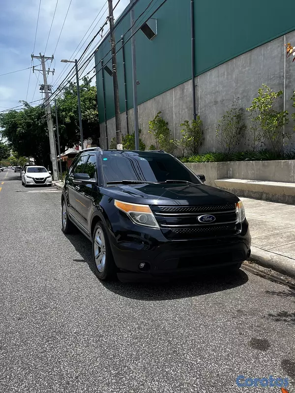 jeepetas y camionetas - FORD EXPLORER LIMITE NEGRA  11