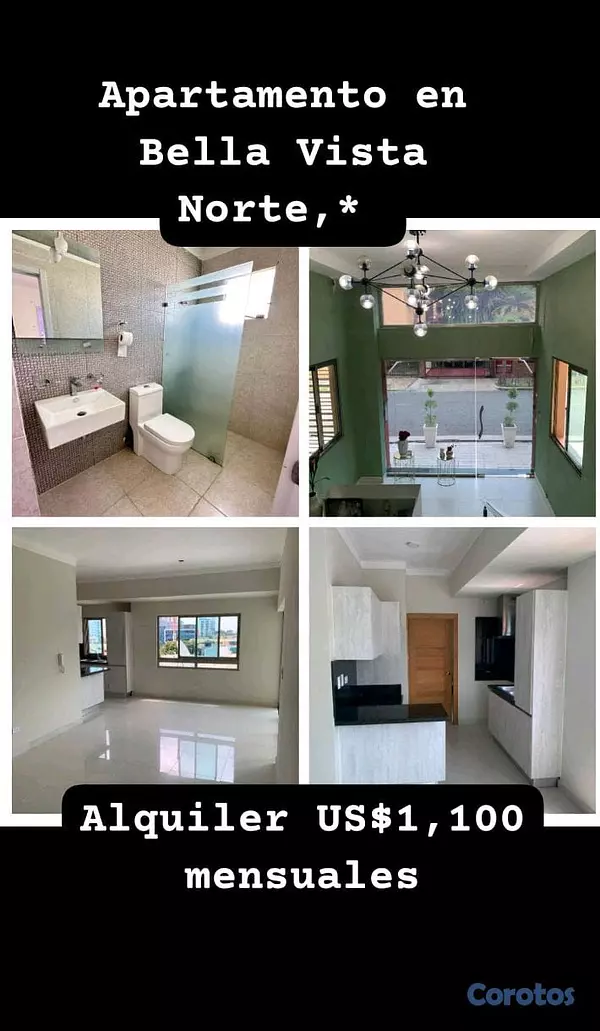 apartamentos - LISTADO DE APARTAMENTOS, LOCALES COMERCIALES Y OFICINAS CORPORATIVAS EN ALQUILER 7