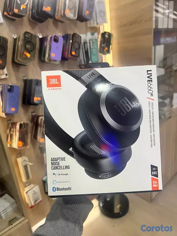 camaras y audio -  JBL Live 660 noise cancelling varios colores disp