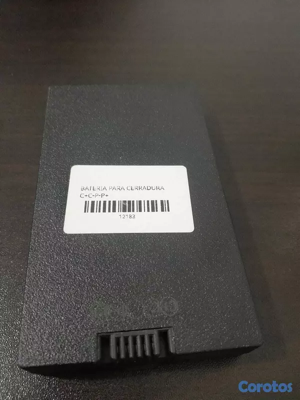 otros electronicos - BATERIA RECARGABLE PARA CERRADURA SMART C+C-P-P+  2