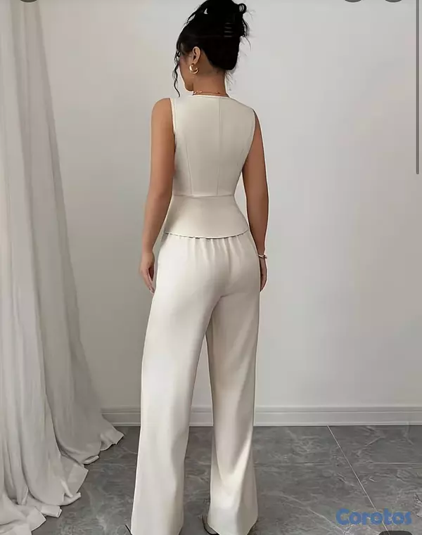 ropa para mujer - Conjunto de Pantalones Elegantes y Modernos para M 2