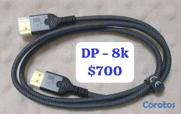 otros electronicos - variedad de cables hdmi y Displayport 2.1 nuevo, estoy en las caobas  7