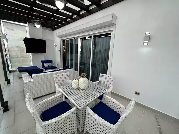 apartamentos - Apartamento amueblado en venta Evaristo Morales 6