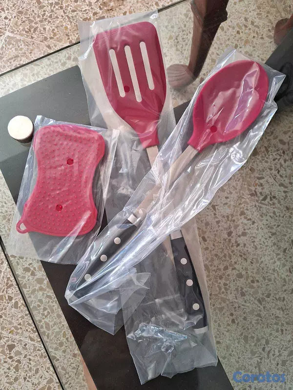 cocina - De oportunidad 💥 Salten de granito y metal quirúrg 3