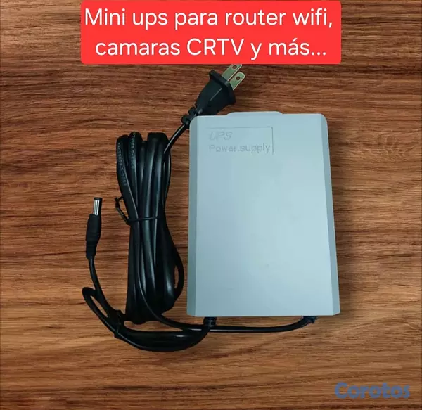 otros electronicos - Mini ups 12 voltios 3,600mah 2