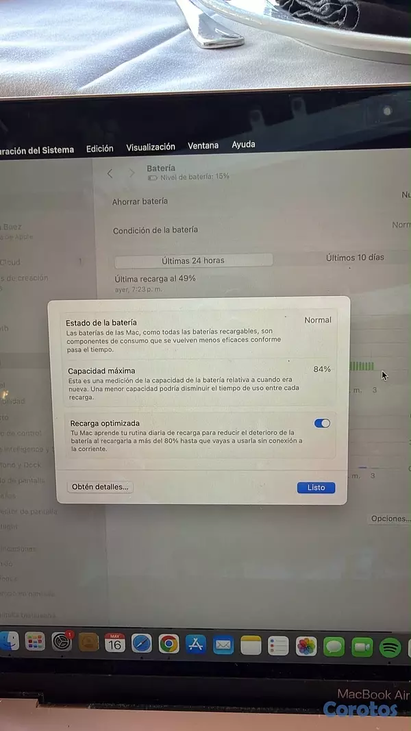 computadoras y laptops - Macbook air 2020 9