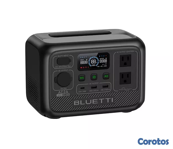 plantas e inversores - BLUETTI AC2A 300W 204Wh Portable  2