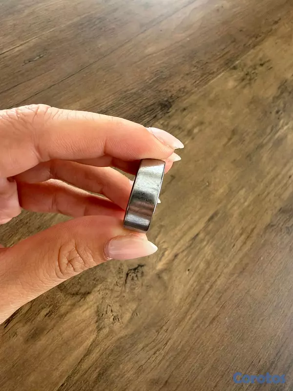 otros electronicos - OURA RING GEN 3 HERITAGE, SILVER FINISH, SIZE 8  5