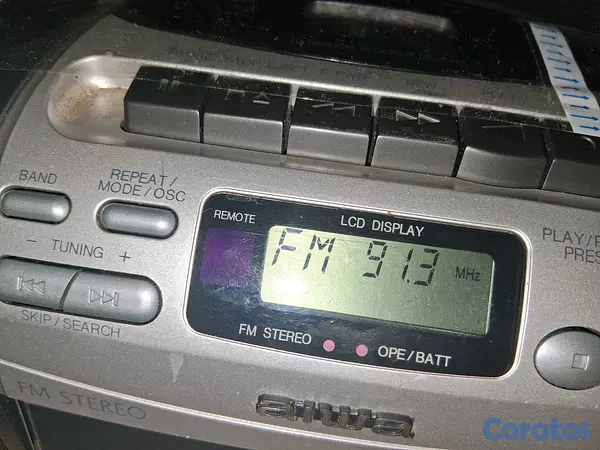 camaras y audio - Radio AM/FM cassette y CD Aiwa  2