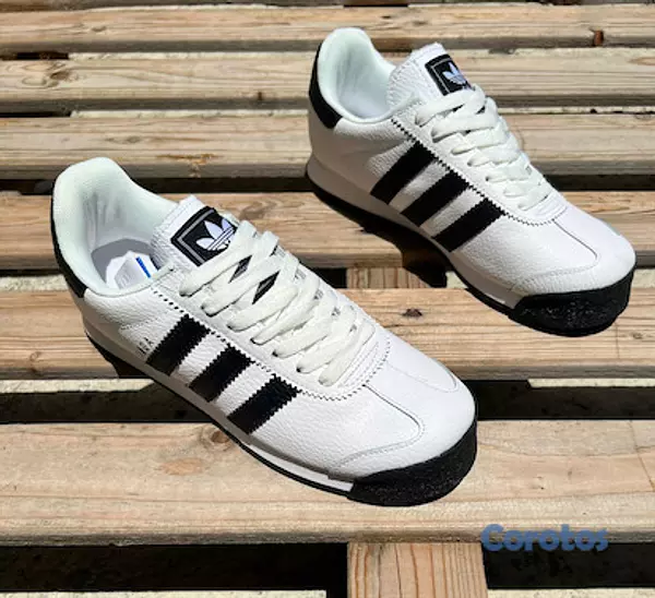 zapatos unisex - Tenis Teni Adidas Samoa Stan Smith Blanco White Clasico Classic Super Star Stars 6
