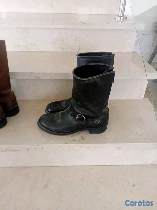 ropa para hombre - Oportunidad Única! chaqueta y botas en piel para fanaticos de Motores 3