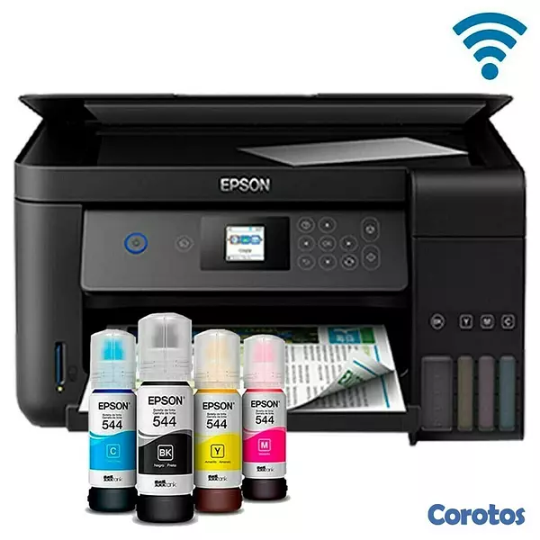 impresoras y scanners - MULTIFUNCION EPSON ECOTANK L4260,BOTELLA DE TINTA DE FABRICA,DUPLEX,Wi-Fi 4