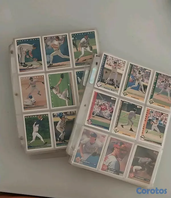 hobby y coleccion - Gran colección de postalitas MLB originales 92-93 2