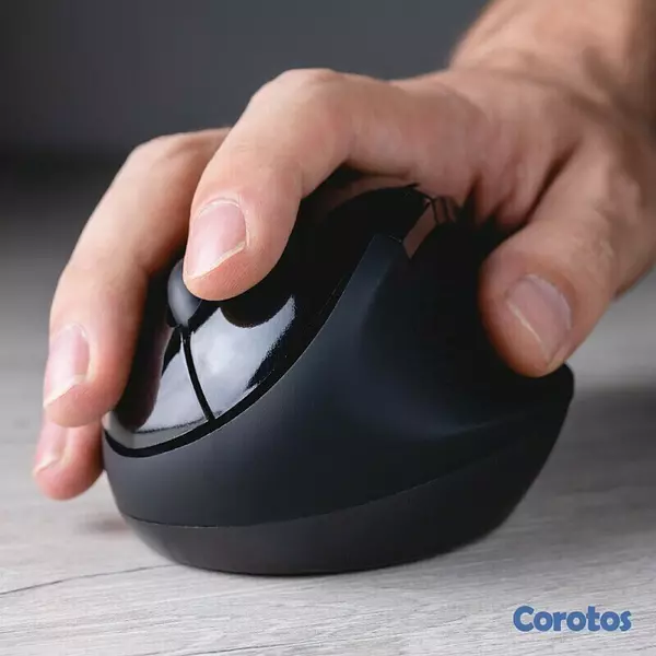 computadoras y laptops - MOUSE WIRELESS KLIPX ORBIX - ERGONOMICO - 6 BOTONES - 2.4 GHZ 1000/1200/1600DPI  1