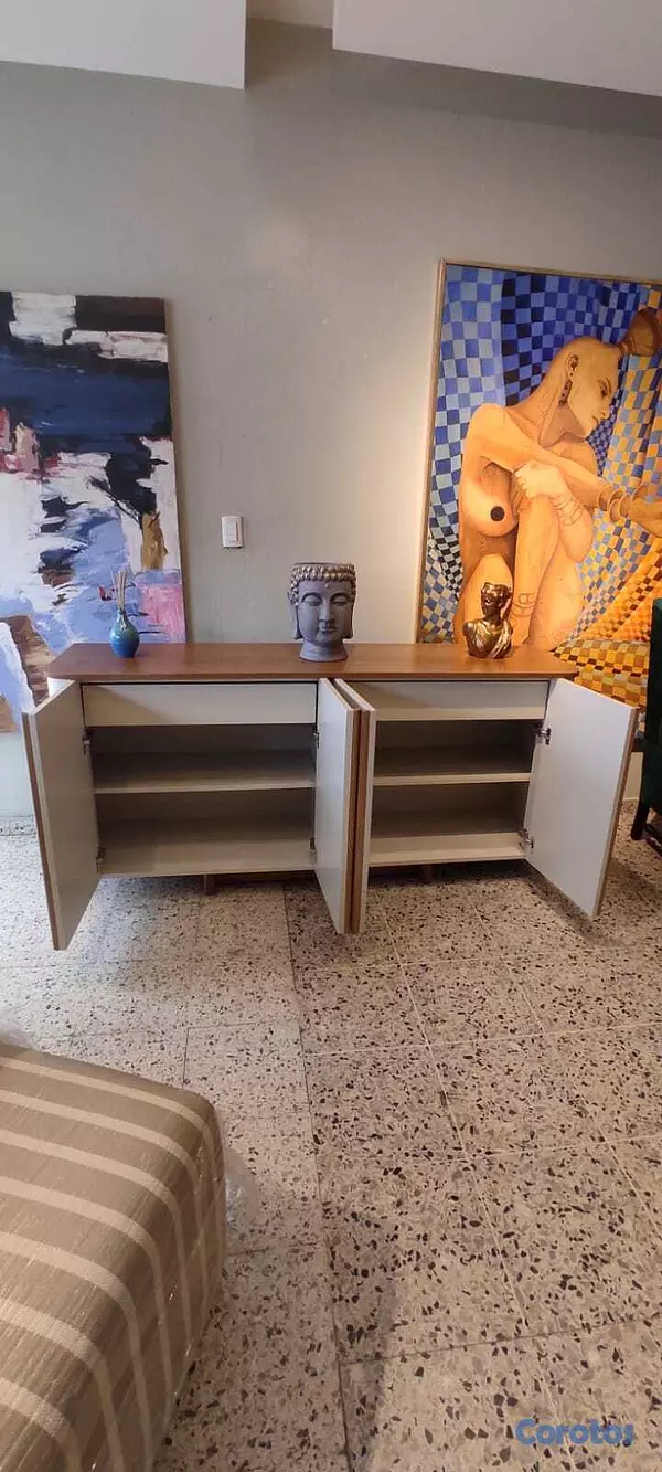muebles y colchones - Se vende Credenza diseño Lakeado con tope en Roble 4
