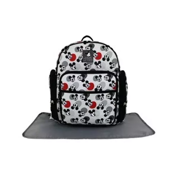 cuidado y nutricion - Pañalera Minnie y Mickey MouseBulto para mamá mochilla morral 9