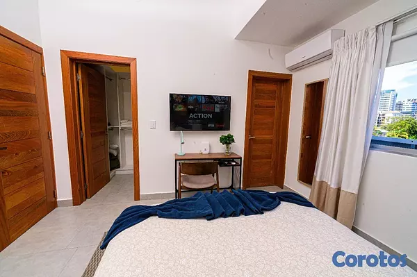 apartamentos - Apartamento Amueblado Condo Hotel Piantini  2