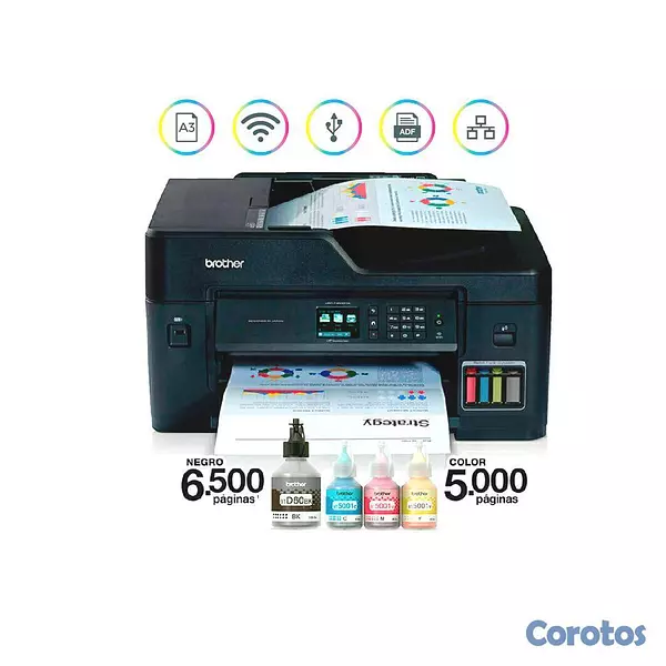 impresoras y scanners - MULTIFUNCIONAL BROTHER MFCT4500DW, MULTIFUNCIONAL  2