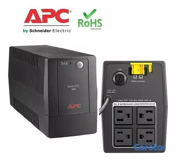 impresoras y scanners - UPS APC  0.8KVA(800VA), 400 WATTS ,BX800L-LM BACK-UPS, 1