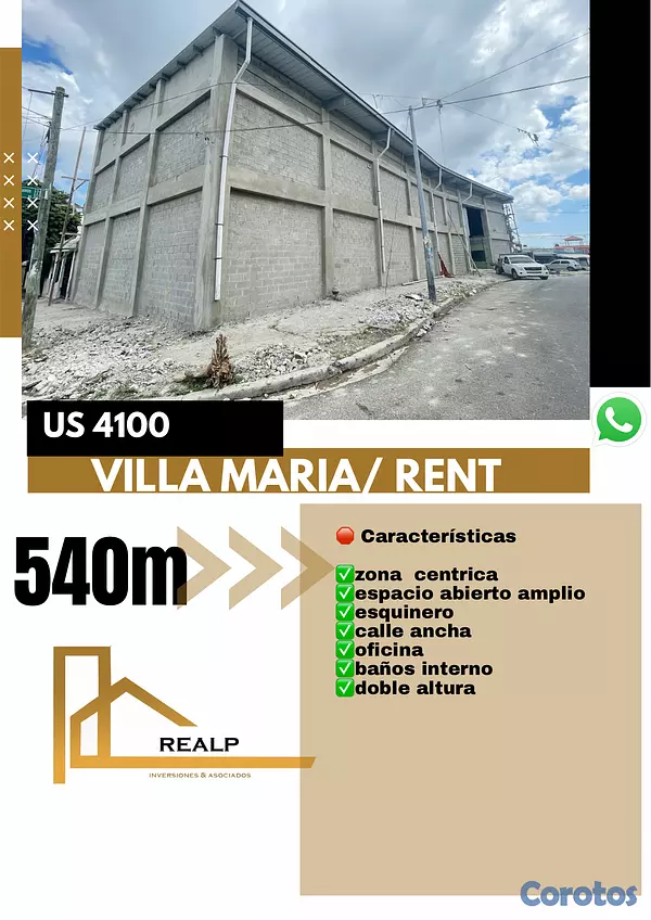 oficinas y locales comerciales - Nave en alquiler  1