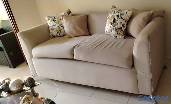 muebles y colchones - JUEGO DE MUEBLE CON BUTACAS Y MESA 2