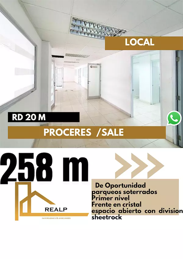 oficinas y locales comerciales - Local primer nivel zona comercial 1