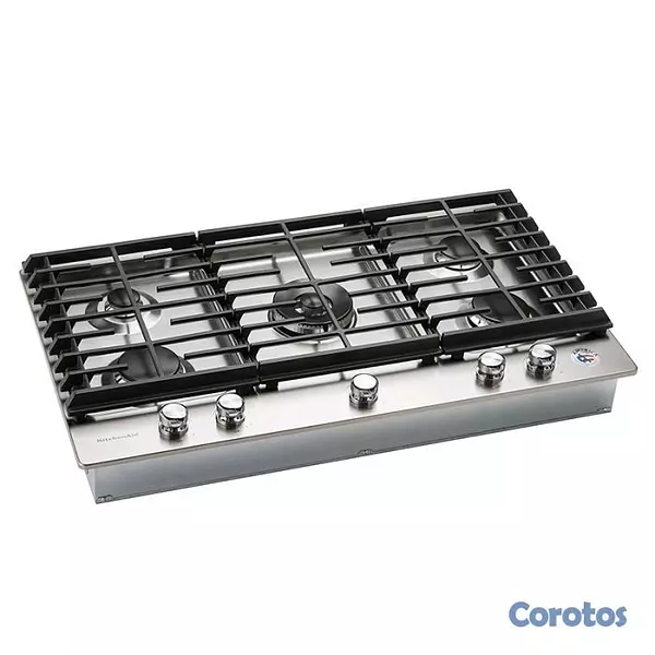 cocina - Estufa empotrable kitchenaid 36" 2