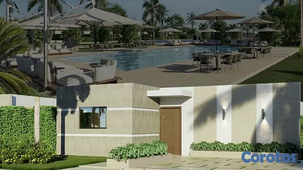 casas vacacionales y villas - venta de villas independientes en punta cana con opción a piscina  4
