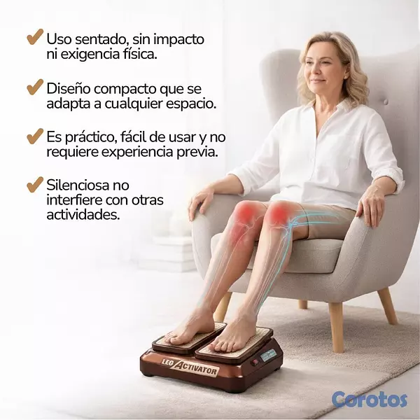 Artículos Deportivos - Ejercitador de piernas para adultos mayores Leg Ac 5