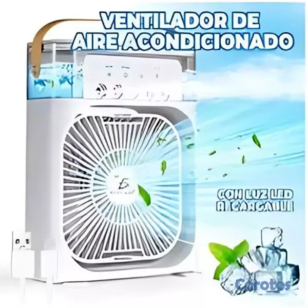 aires acondicionados y abanicos - Abanico/ Mini Ventilador De Aire Con Humificador
 2