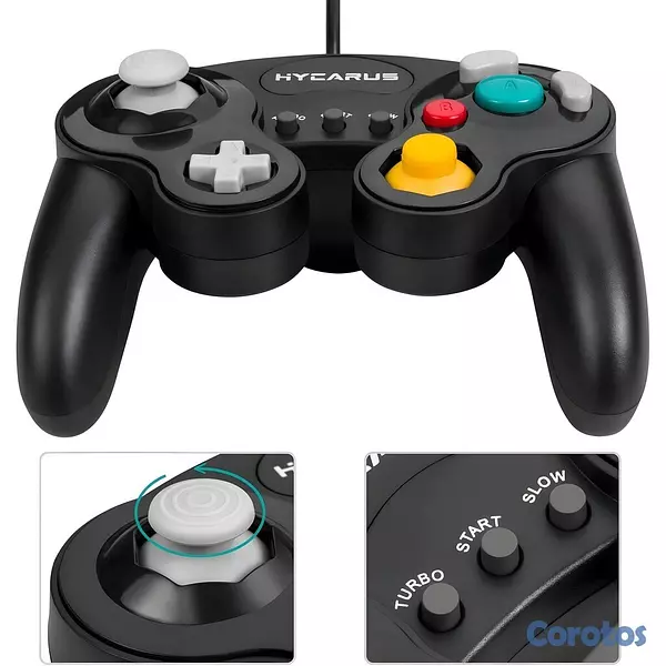 consolas y videojuegos - 🎮 Control GameCube con Botón Turbo Wii GameCube Vi 4