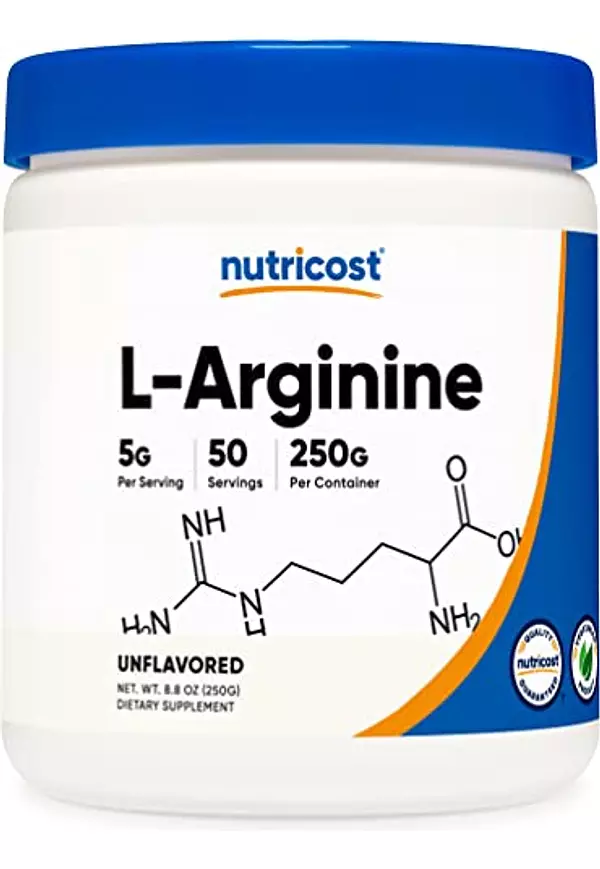 Salud y Equipamiento Médico - L-arginina En Polvo Puro Nutricost, 0.17 Onzas Por Porcion, 2
