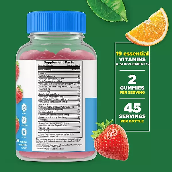 Salud y Equipamiento Médico - Multivitaminico Lifeable 90 Gum - - Unidad A $2891 2
