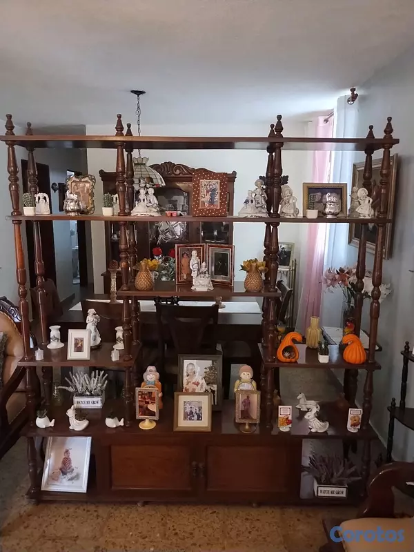 muebles y colchones - Estante para cristalería y piezas de porcelana  y ceramicas 2