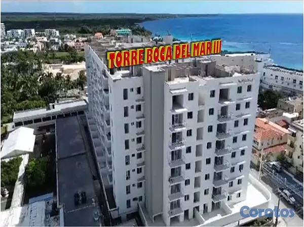 apartamentos - APTO REBAJADO EN BOCA CHICA.  1 HAB., 61 Mts.2, PI 6