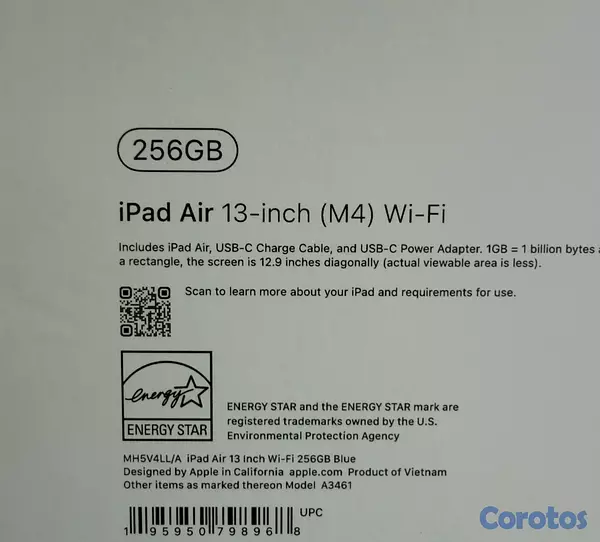 celulares y tabletas - iPad Air 2026 M4 13” 256GB – Nueva Sellada
 2