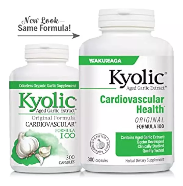 Salud y Equipamiento Médico - Kyolic Ajo Añejado Organico Importado California 3